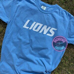 Detroit Lions Comfort Colors Tee *Customize*